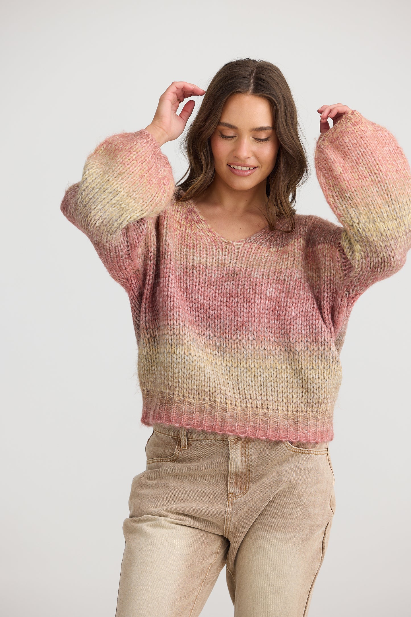 Talisman - Lottie Knit | Berry Ombre TA25138-1