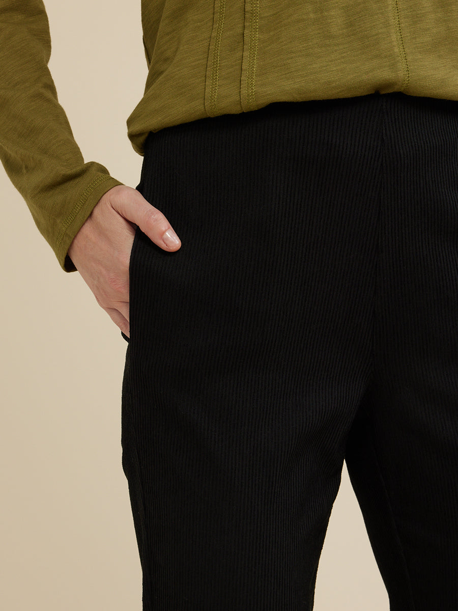 Yarra Trail - Cord Jegging Navy | YT24W8918