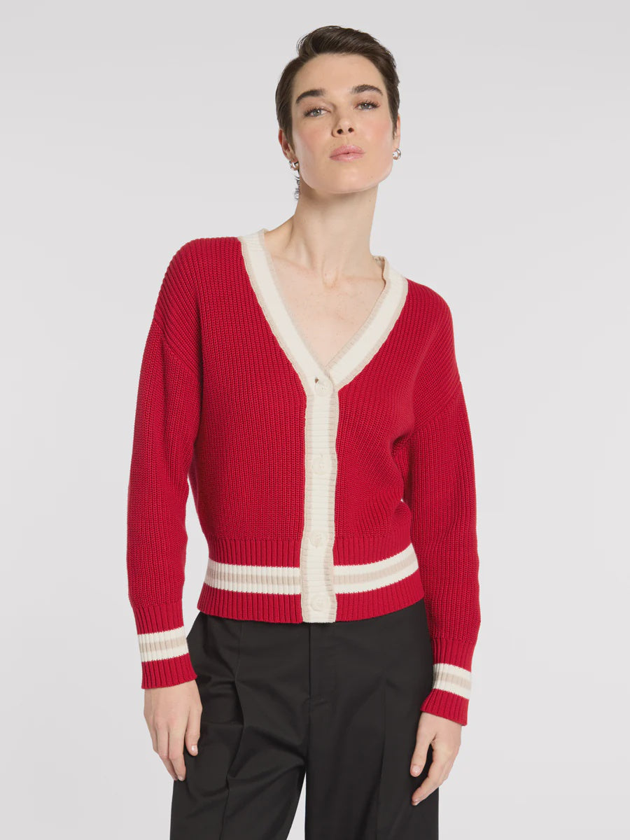 Marco Polo - Racer Stripe Cardi | YTMP3603
