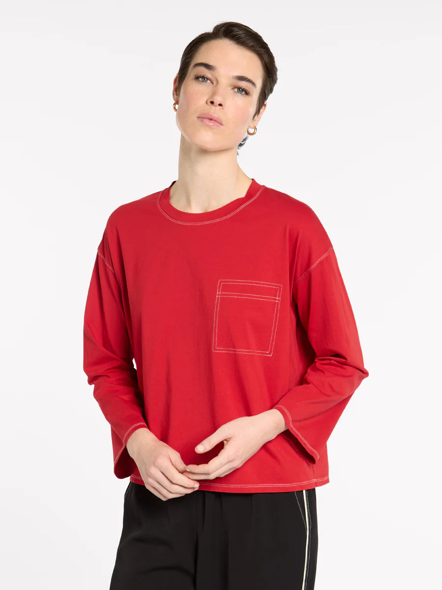 Marco Polo - Topstitched Tee | YTMP7488