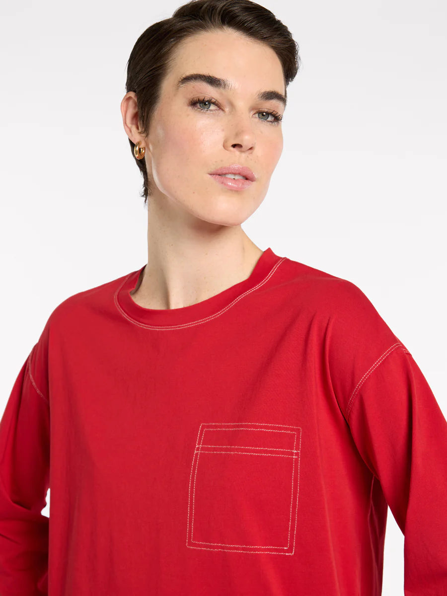 Marco Polo - Topstitched Tee | YTMP7488