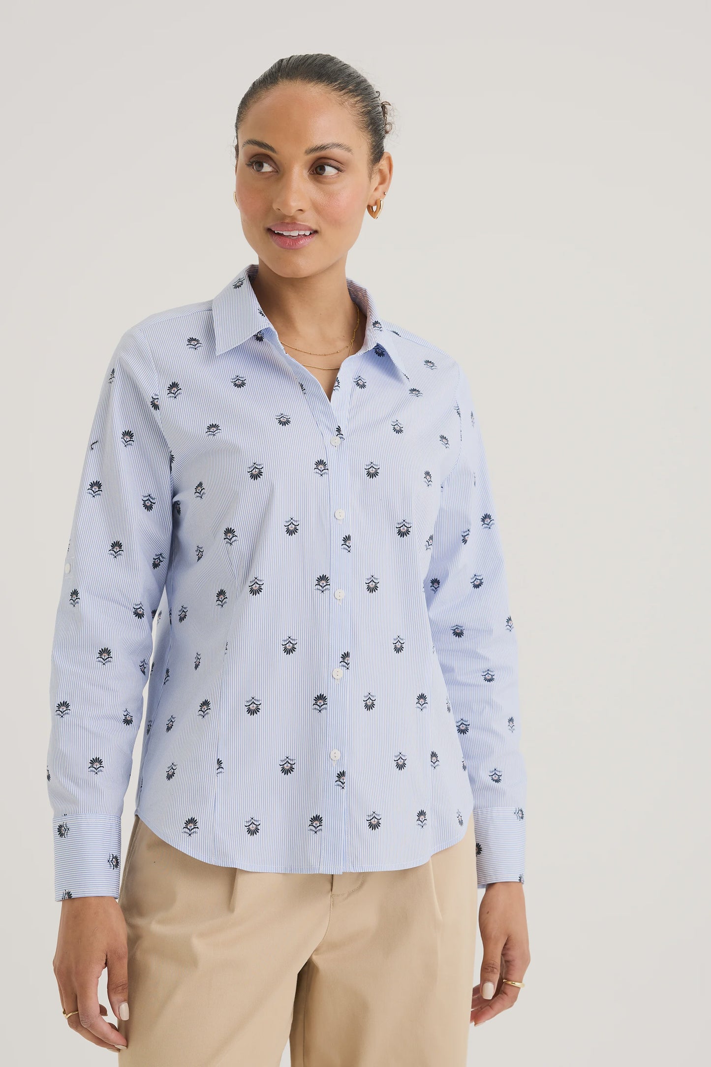 Yarra Trail - Lapis Shirt | YTWN4245