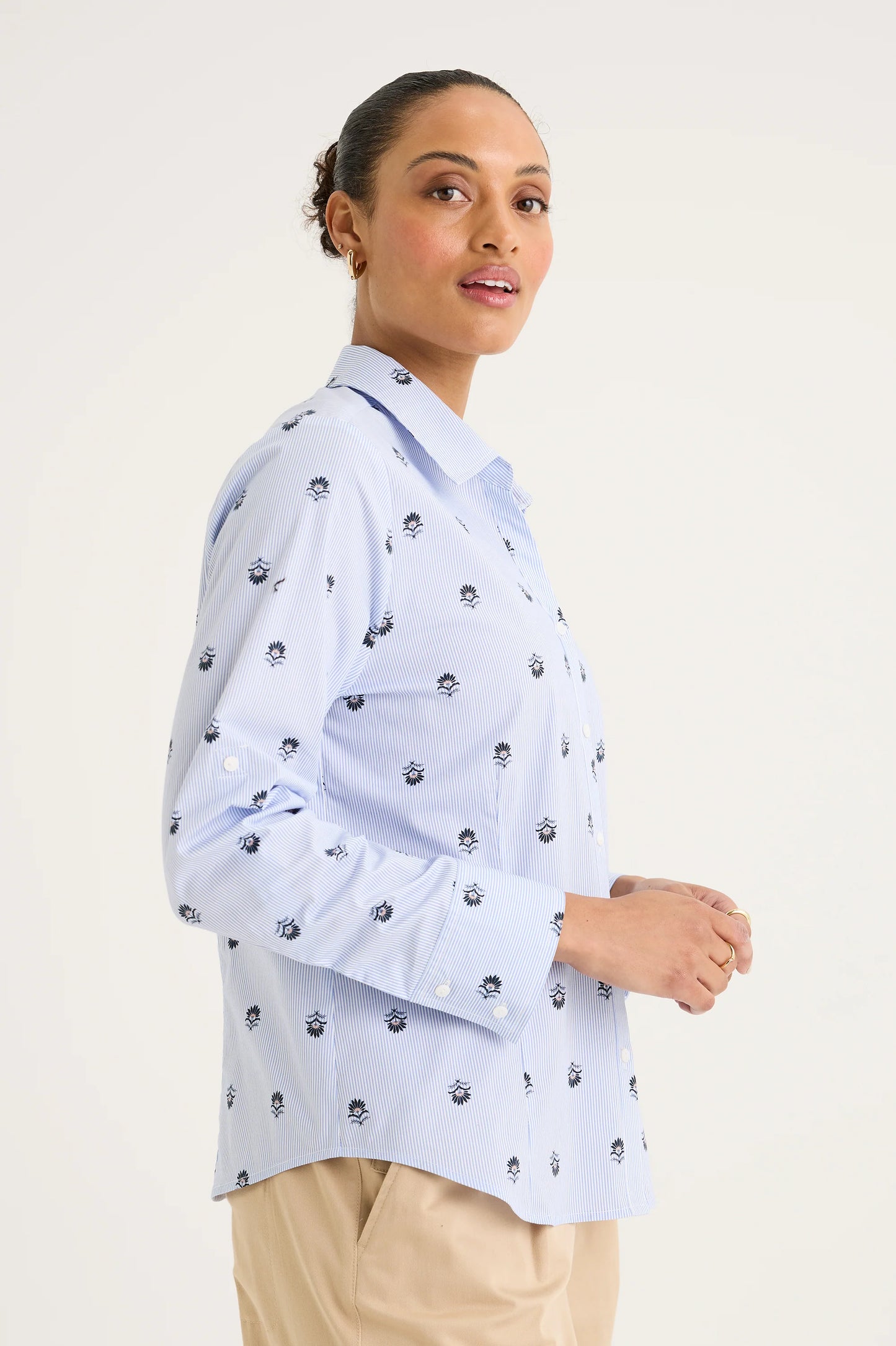 Yarra Trail - Lapis Shirt | YTWN4245