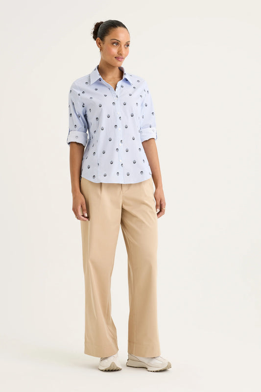 Yarra Trail - Lapis Shirt | YTWN4245