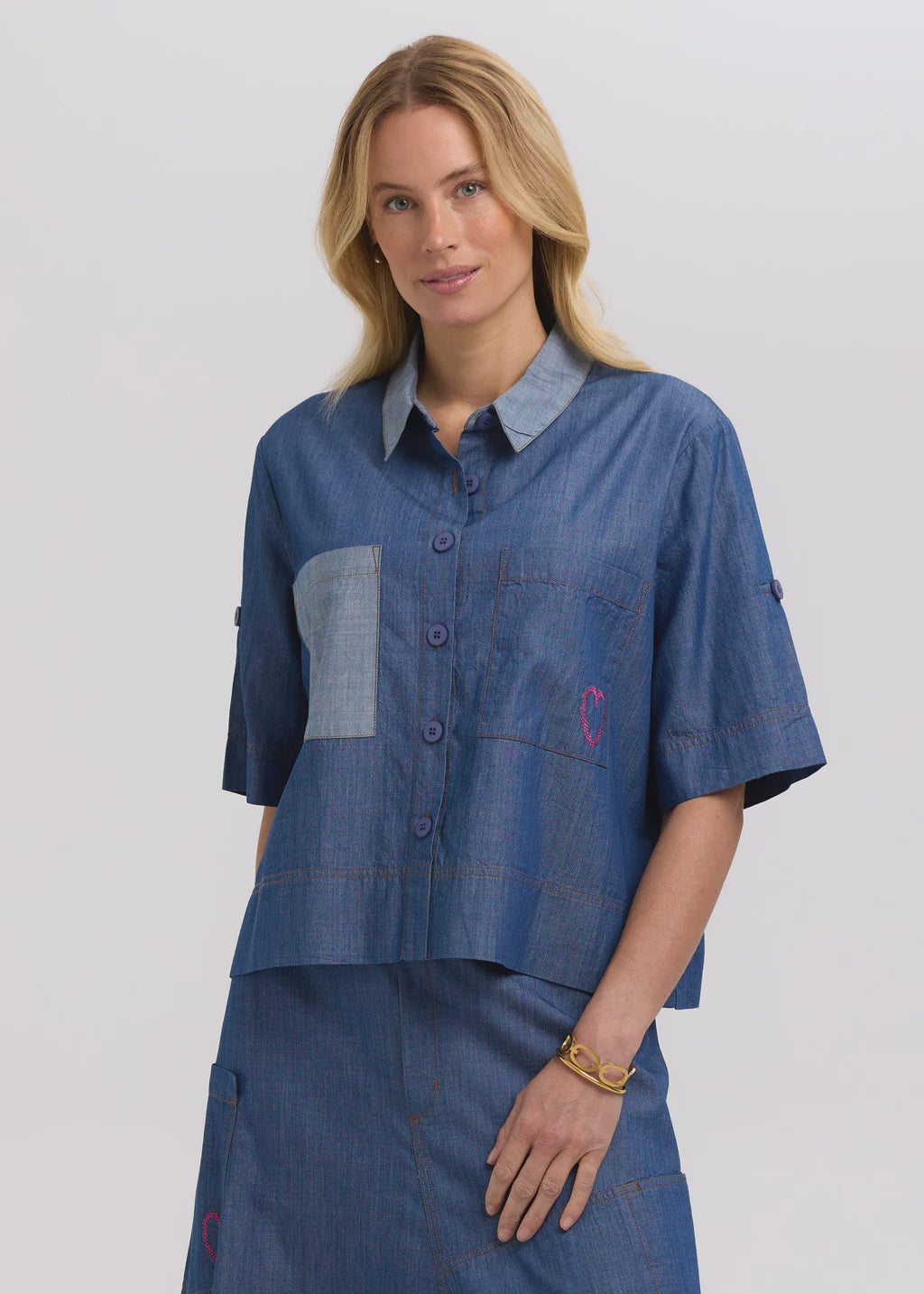 Zaket & Plover - Denim Shirt ZP7748