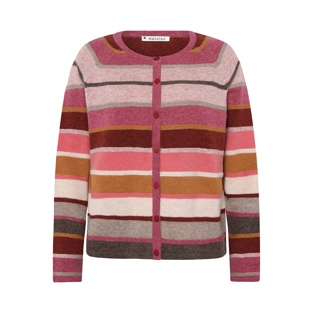 Mansted - Lamb Stripe Cardi / Amina