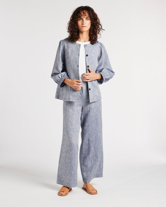 Yarra Trail - Celeste Pant Navy | YT25S8936