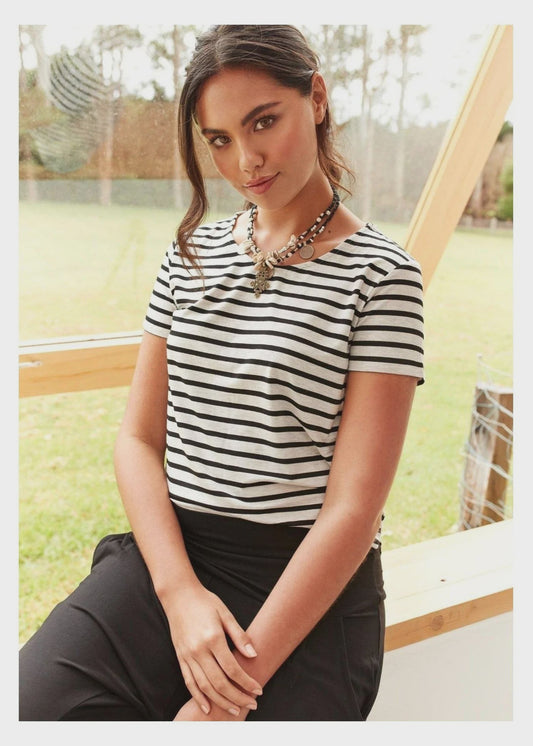 Lou Lou The Janis Tee Stripe | LL15NB011