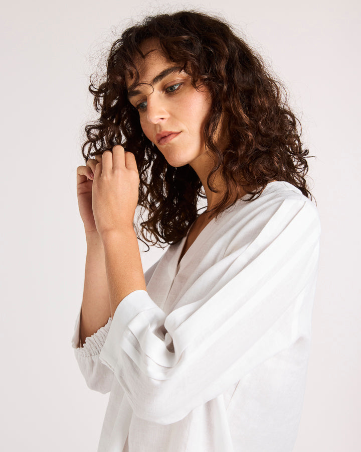 Yarra Trail - Kara Top White | YT25S4185