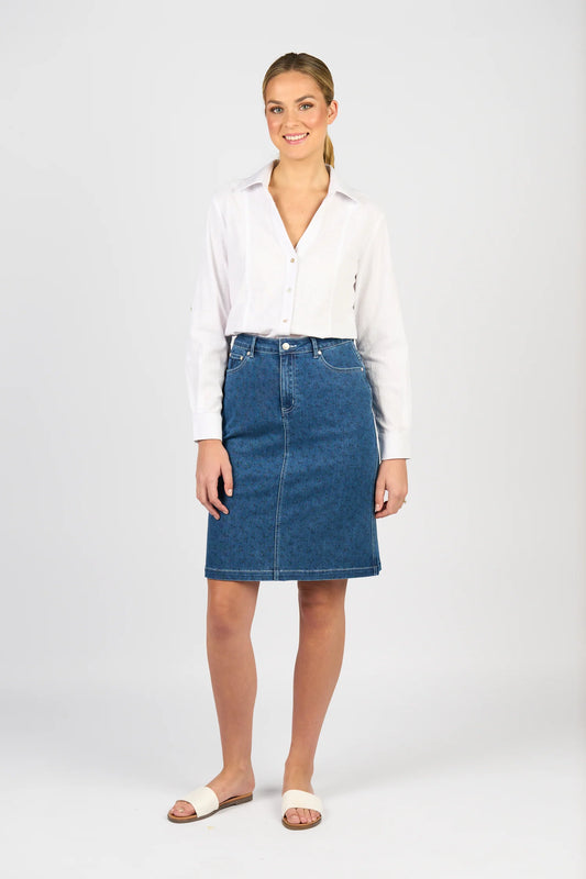 Vassalli - Denim Skirt - 372AV