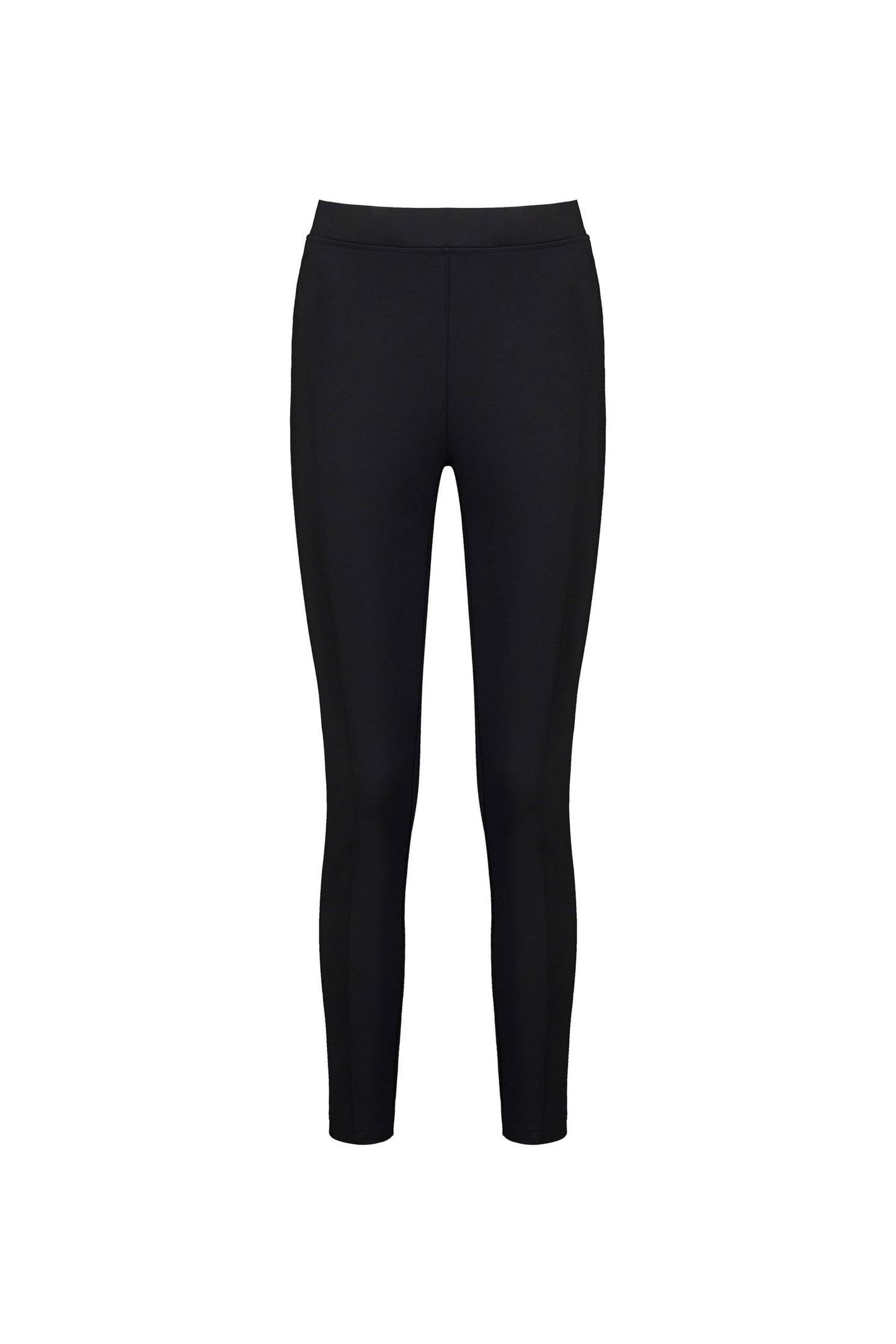 Vassalli Skinny Leg Ankle Grazer Ponti Pull On Black | V12105