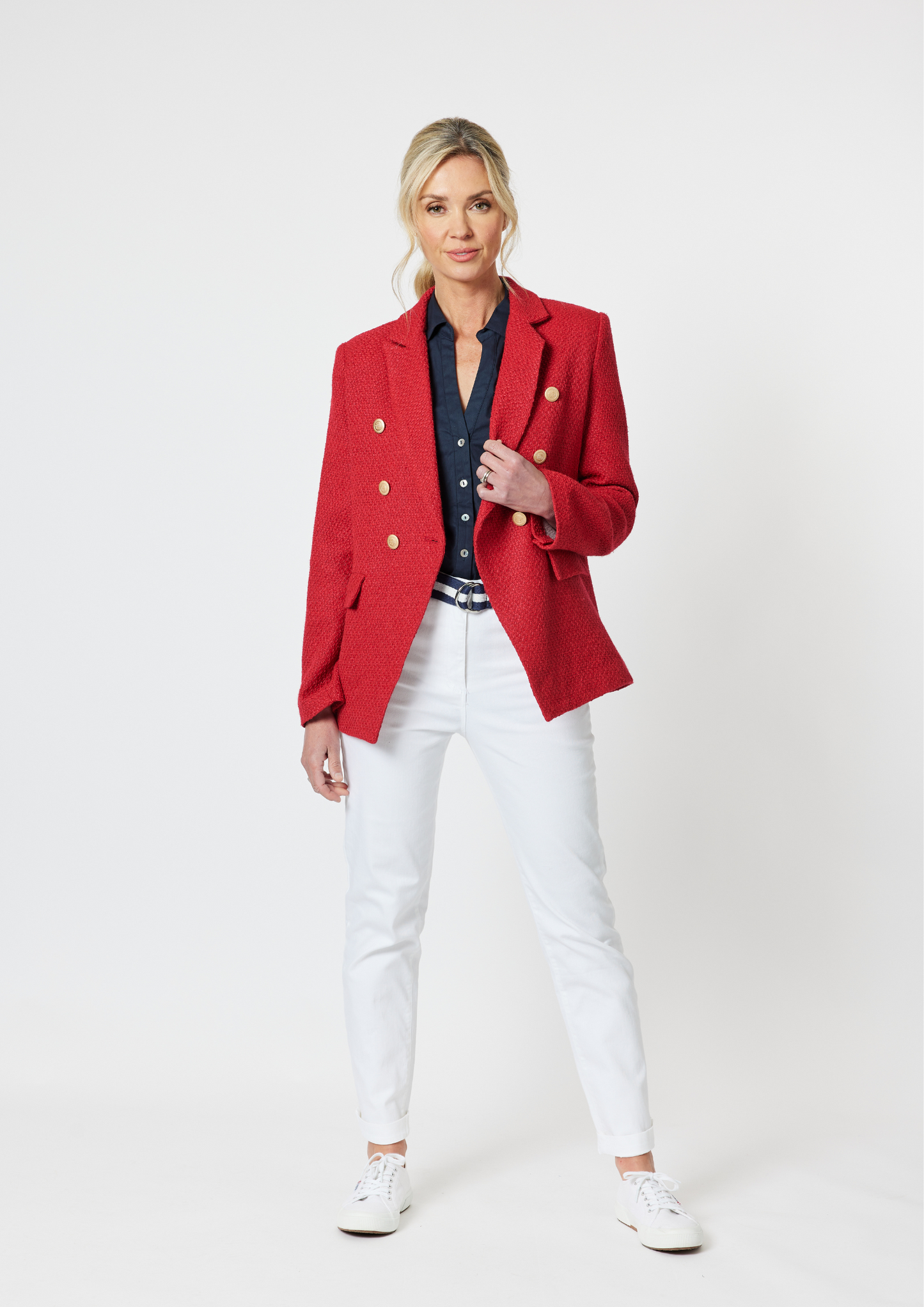 Gordon Smith Manhattan Buncle Jacket Red | GS41866