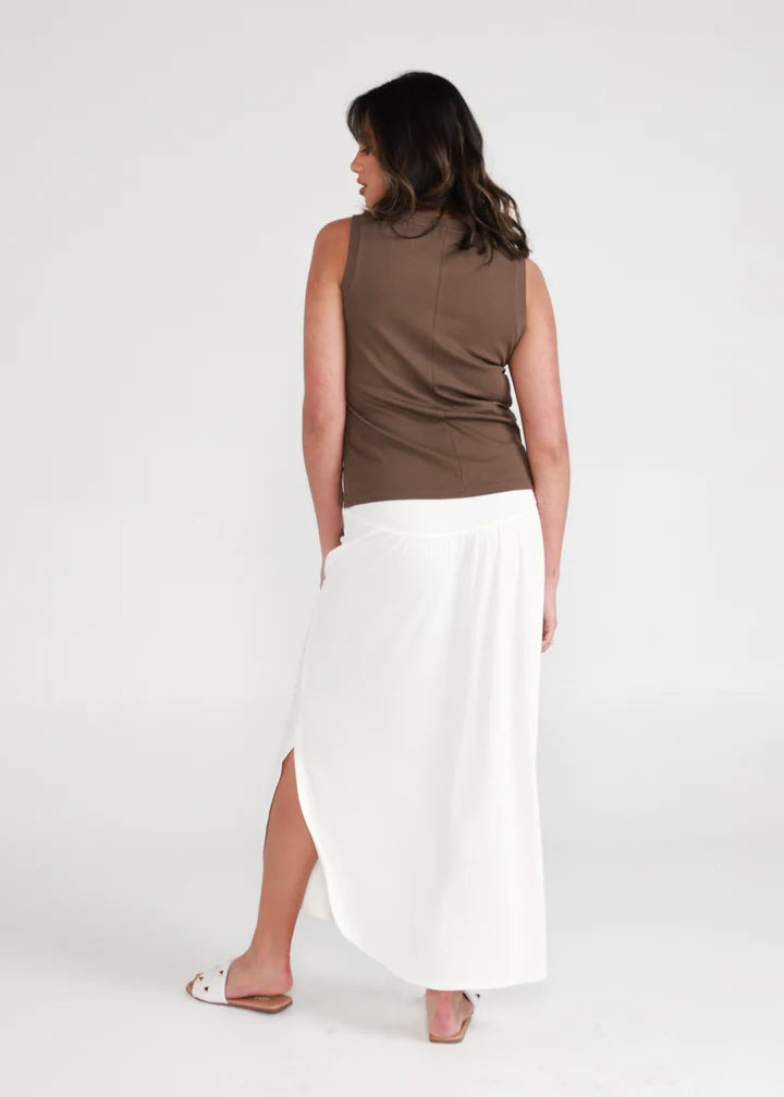 Lou Lou Dionne Ribbed Maxi Skirt | Lou19NB053