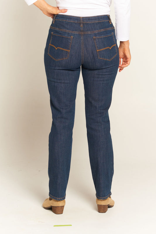 Goondiwindi Cotton 5 Pocket Jean Dark Indigo | G5173-W23