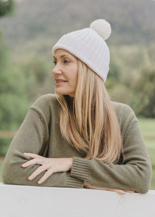 Goondiwindi Cotton 55% Merino 45% Cotton Beanie | G8000M