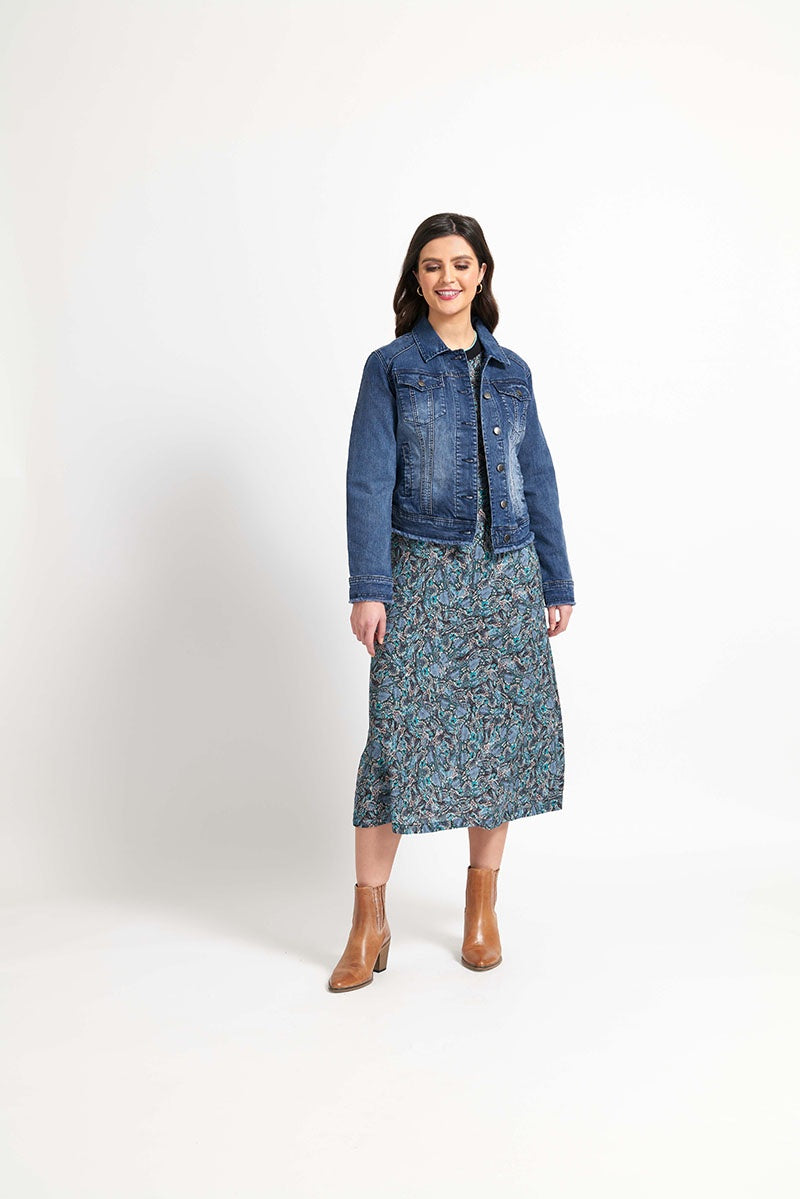 Foil All a Fray Jacket Ink Wash | FO7165