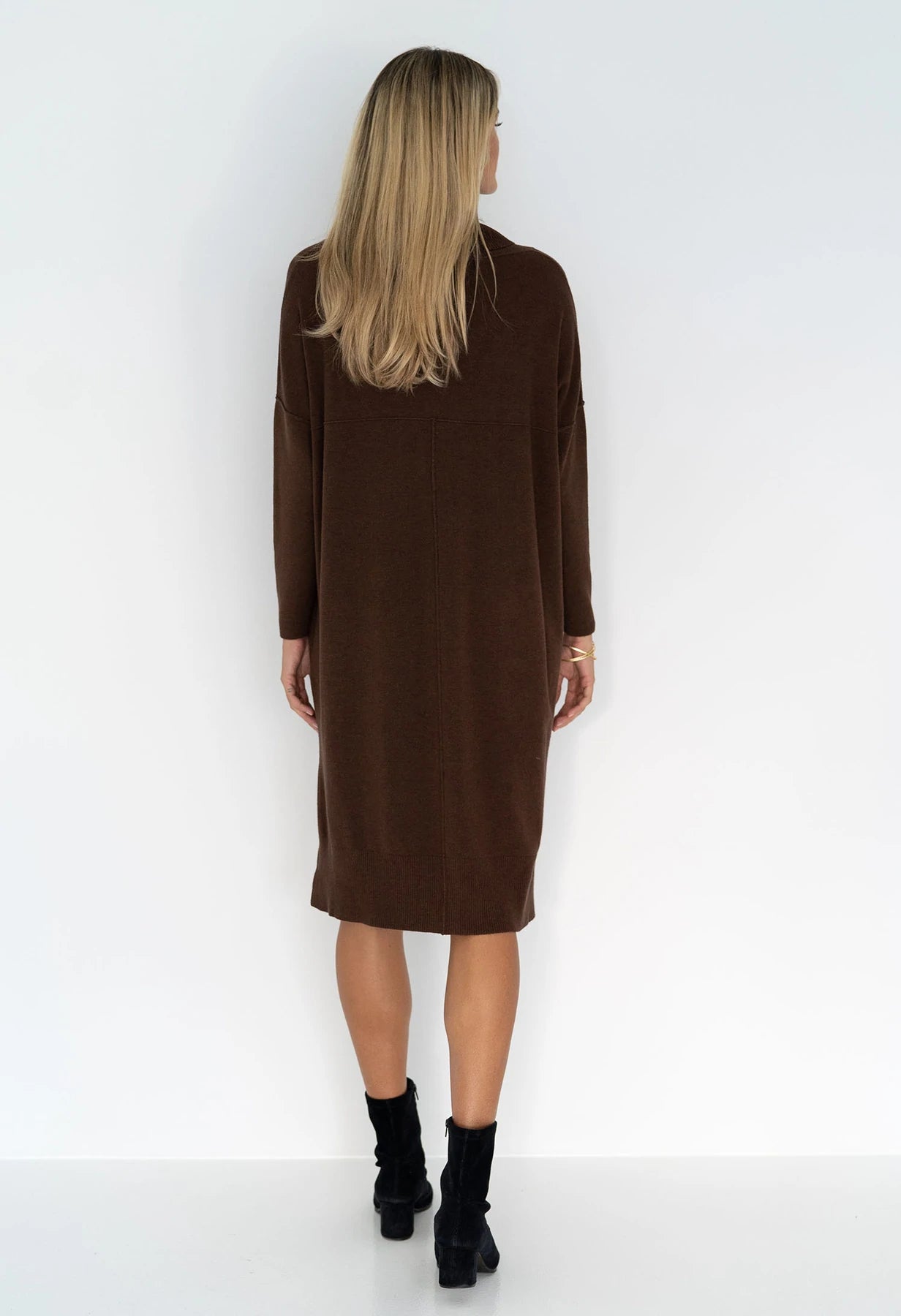 Humidity MYRA DRESS | CHOCOLATE H305