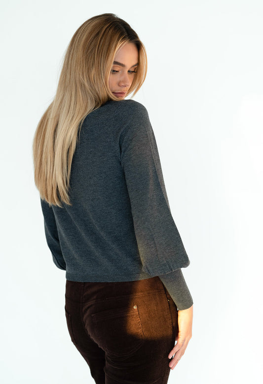 Humidity Chelsea Top Charcoal | H23126