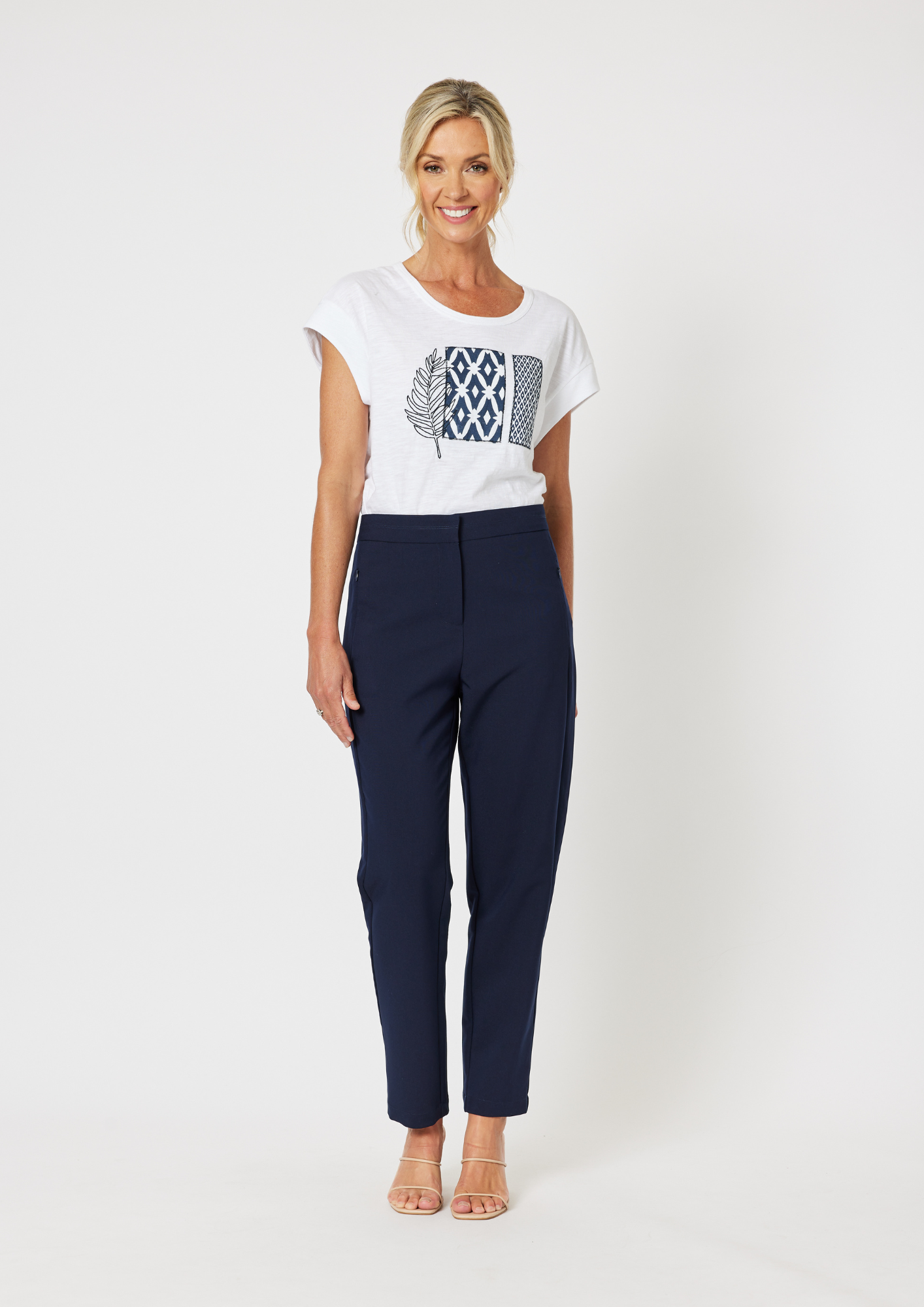 Gordon Smith - Amy Slim Leg Pant Navy | G42159