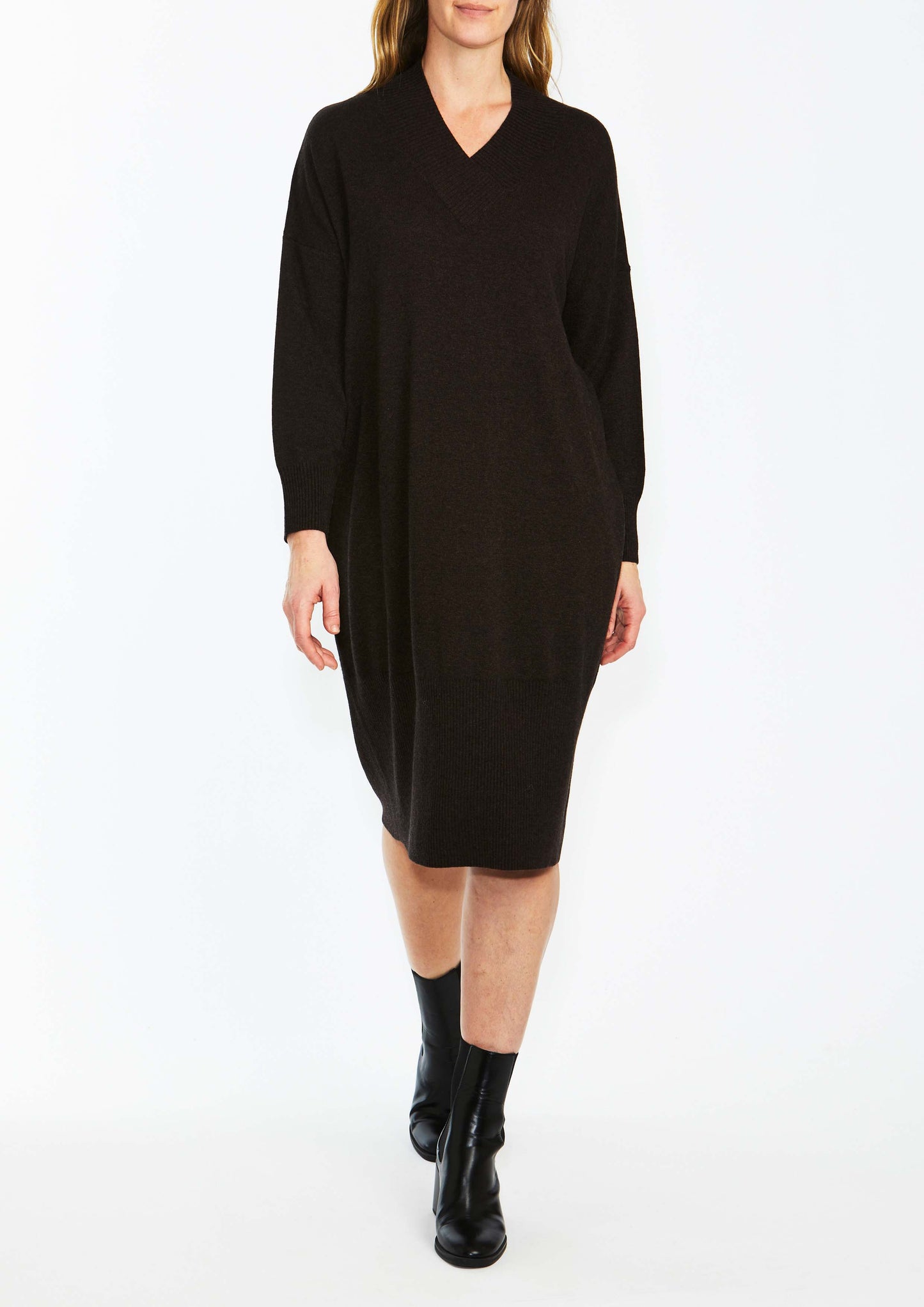 Ping Pong - Cocoon Dress Coffee Bean | P565037