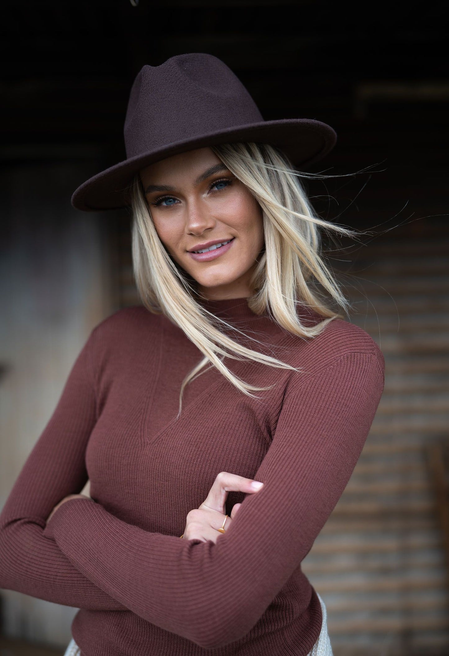 Humidity BILLIE HAT | CHOCOLATE HA08