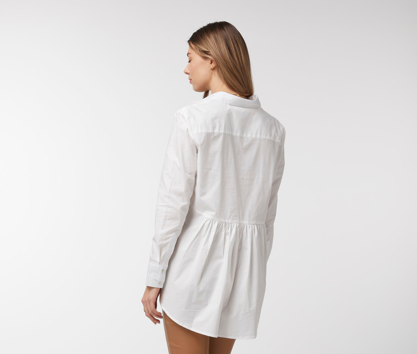 Zaket & Plover COTTON SHIRT | WHITE ZP4144 E