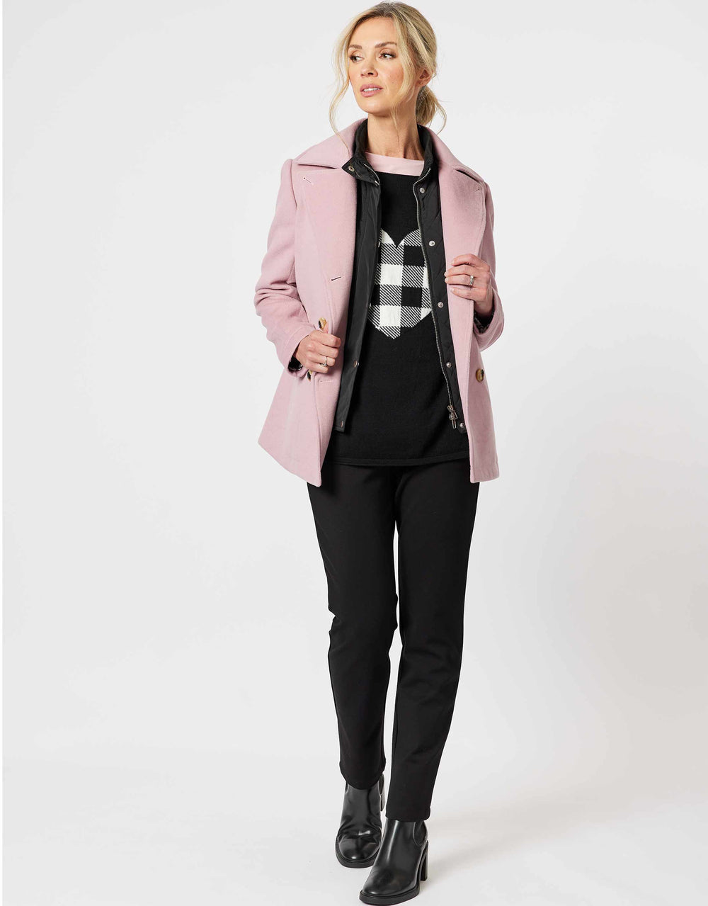 Gordon Smith Mechanical Stretch Slim Leg Pant Black | GS42476