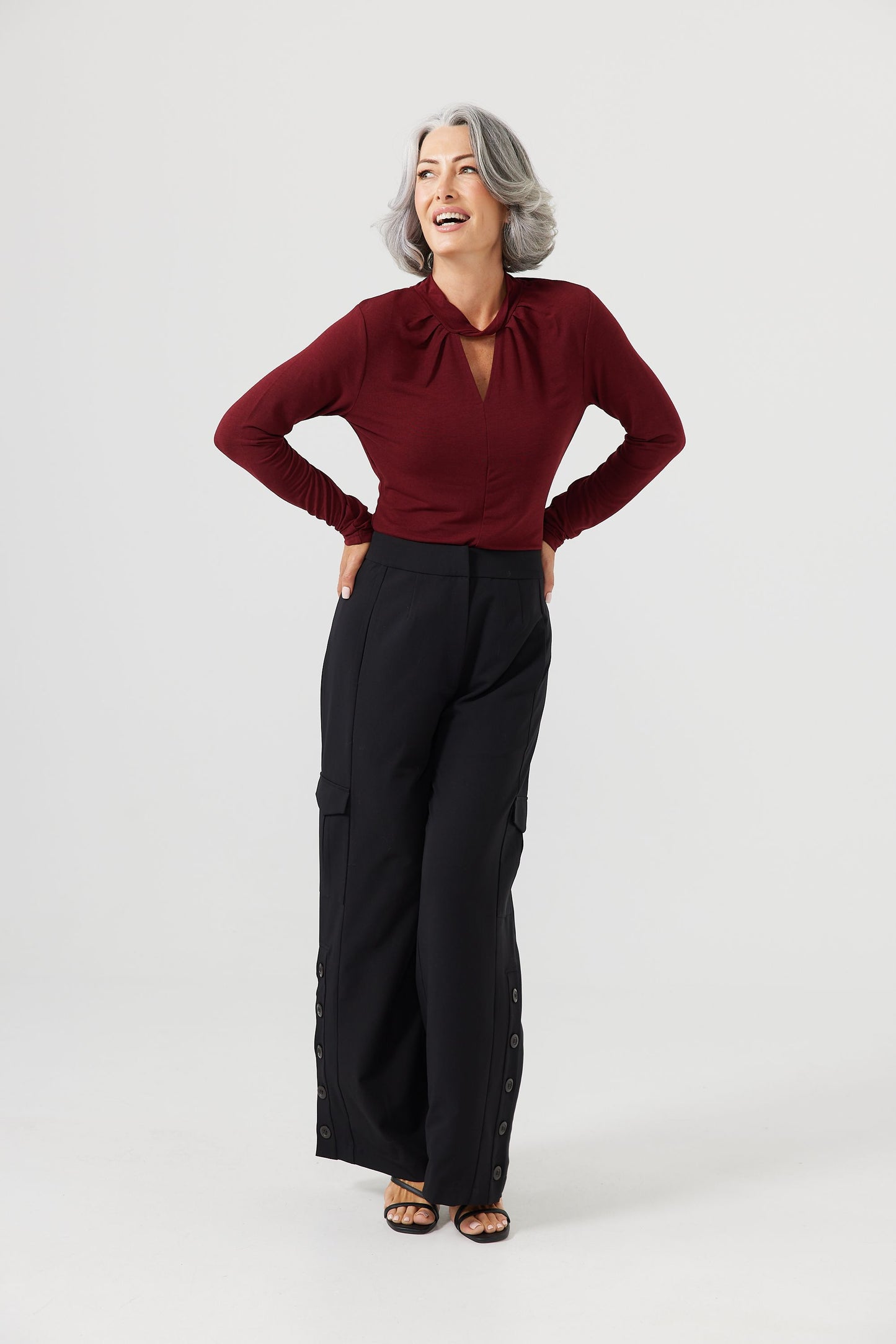 Brave + True Marnie Long Sleeve Top | BT6207-1