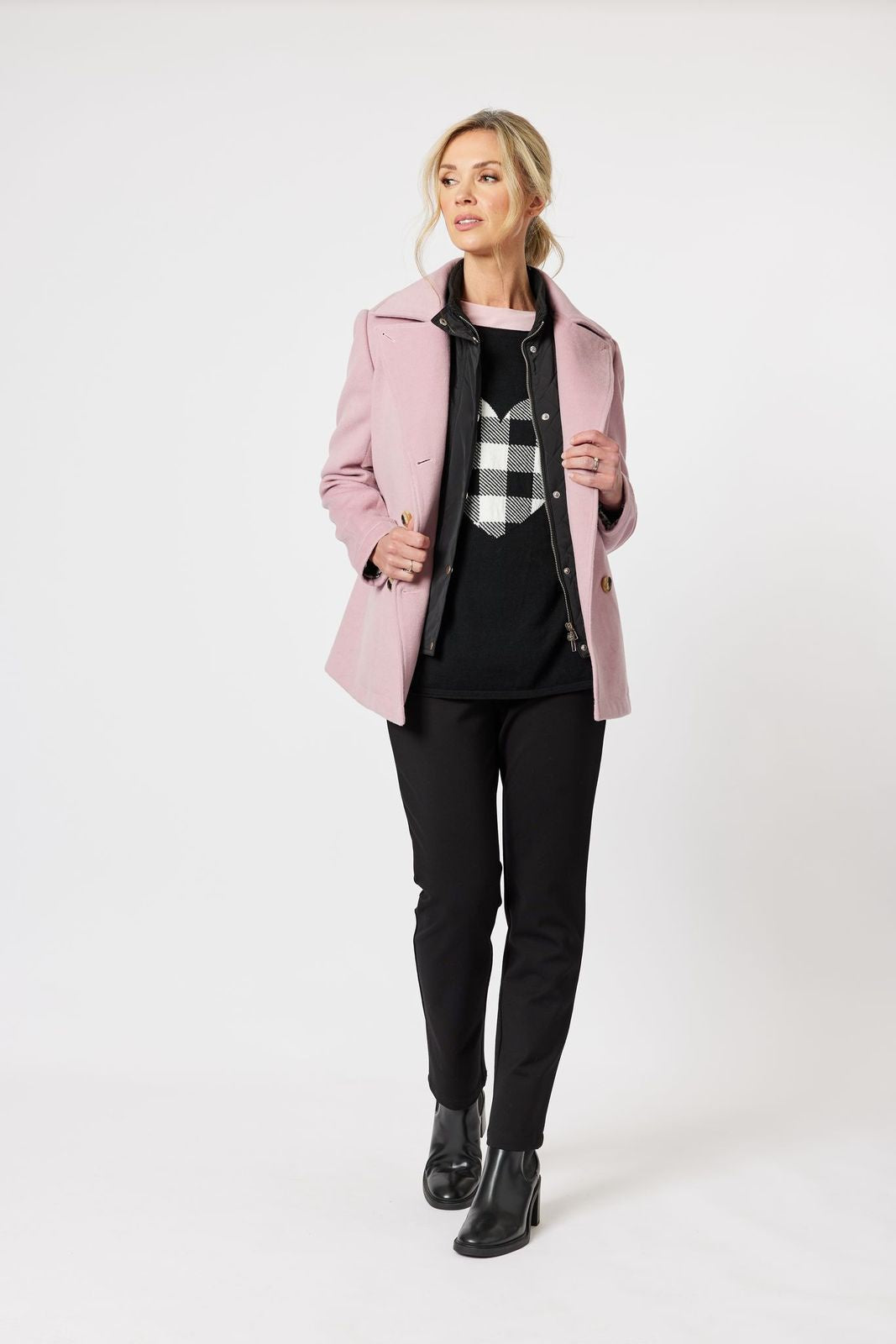 Gordon Smith Mechanical Stretch Slim Leg Pant Black | GS42476