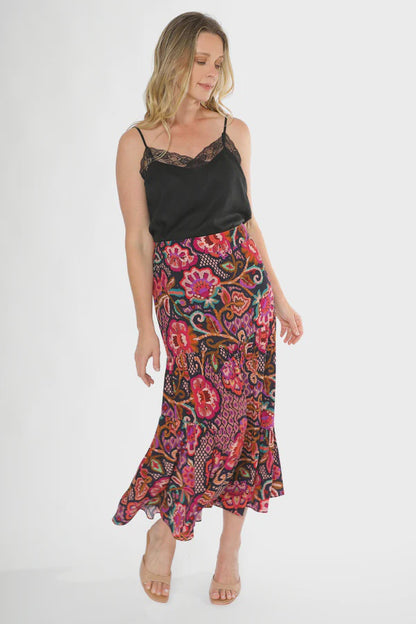 Jump - Vibrant Tapestry Skirt Multi | J6136A