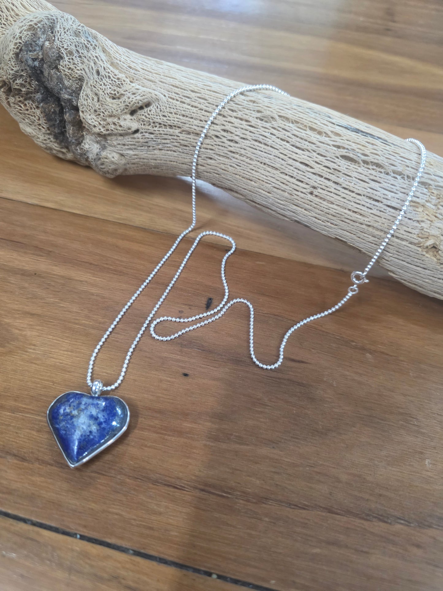The Merchants Of Venus Pendant plus Chain | Lapis Heart