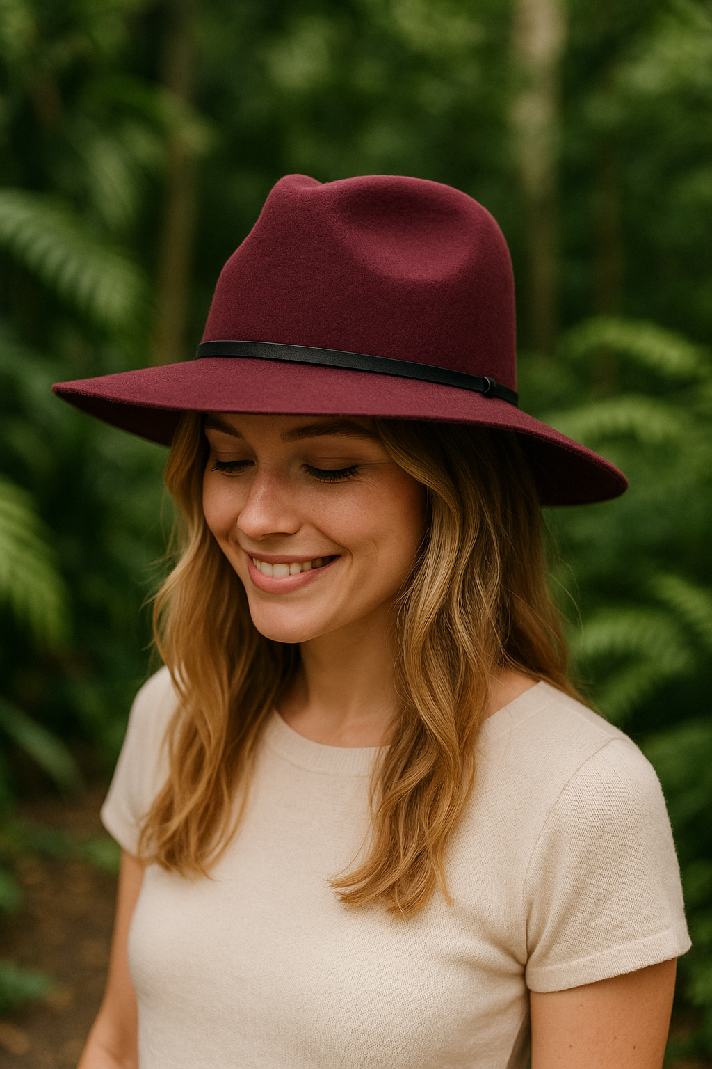 Avenel - Edwina Wool Felt Fedora 61487