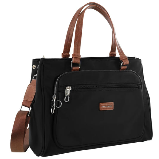 Pierre Cardin - Nylon Mini Tote with Crossbody 4074