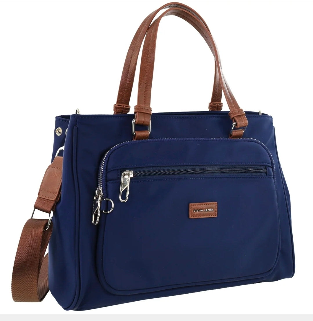 Pierre Cardin - Nylon Mini Tote with Crossbody 4074