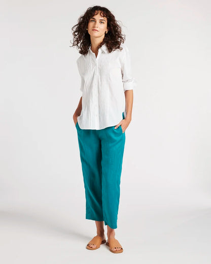 Yarra Trail - Pine Shirt White | YT25S4161