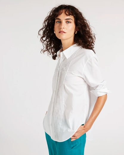 Yarra Trail - Pine Shirt White | YT25S4161