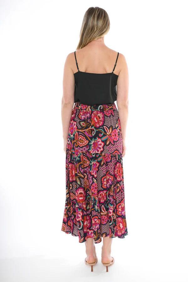 Jump - Vibrant Tapestry Skirt Multi | J6136A