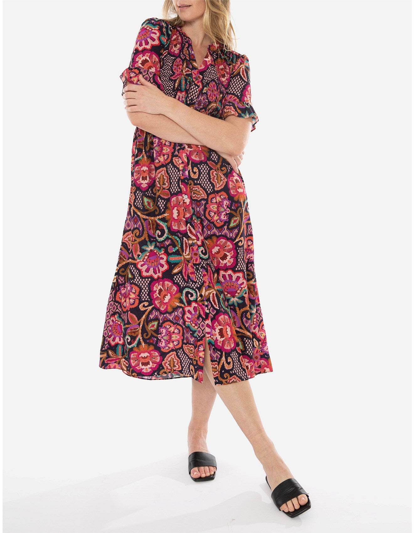 Jump - Vibrant Tapestry Dress Multi | J5028A