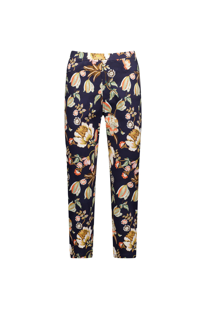 Vassalli - 7/8 Slim Leg Cotton Pull On Pant - Freya 274LW