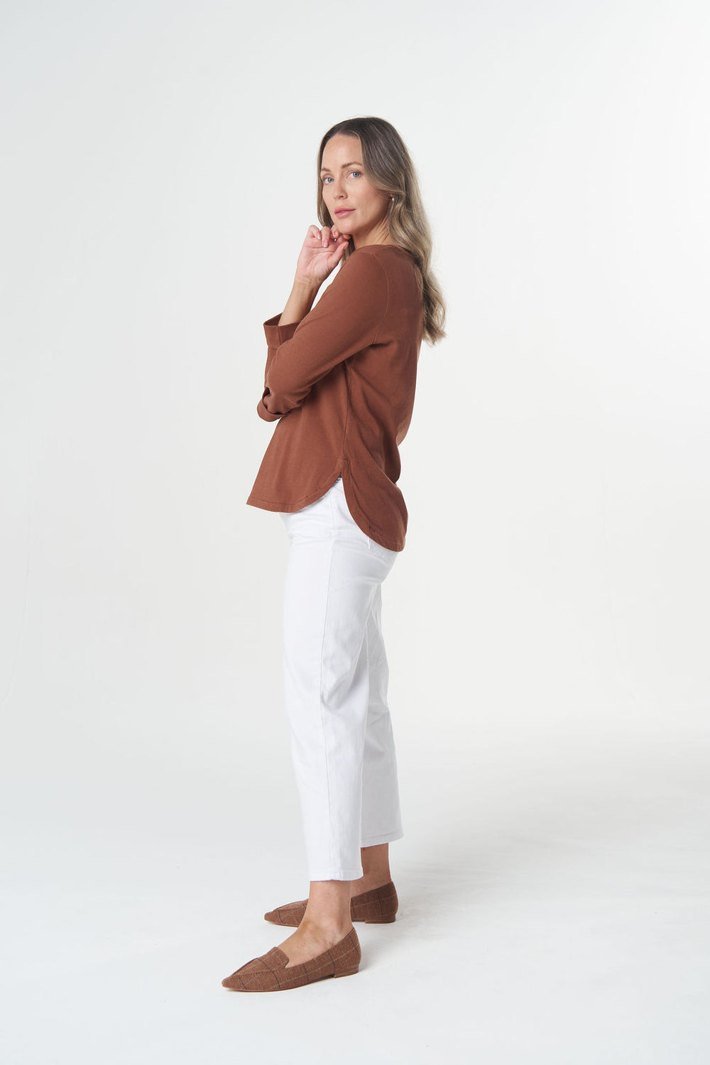 Goondiwindi Cotton - Classic Cotton 3/4 Sleeve Tee | 3152