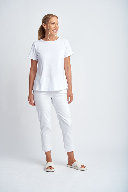 Goondiwindi Cotton - A Line Tee White | G3293