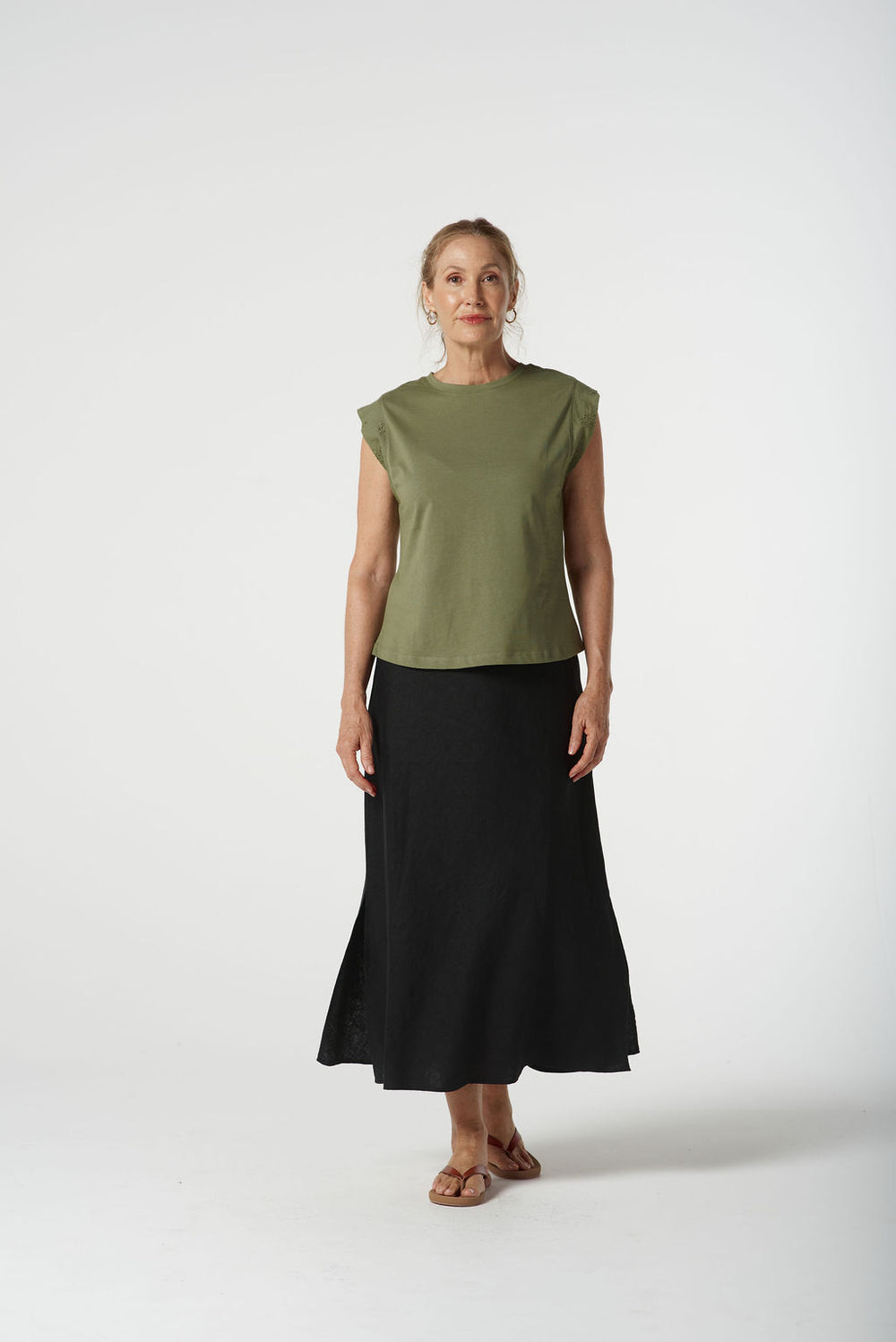 Goondiwindi Cotton - Mixed Tank Tee 3304