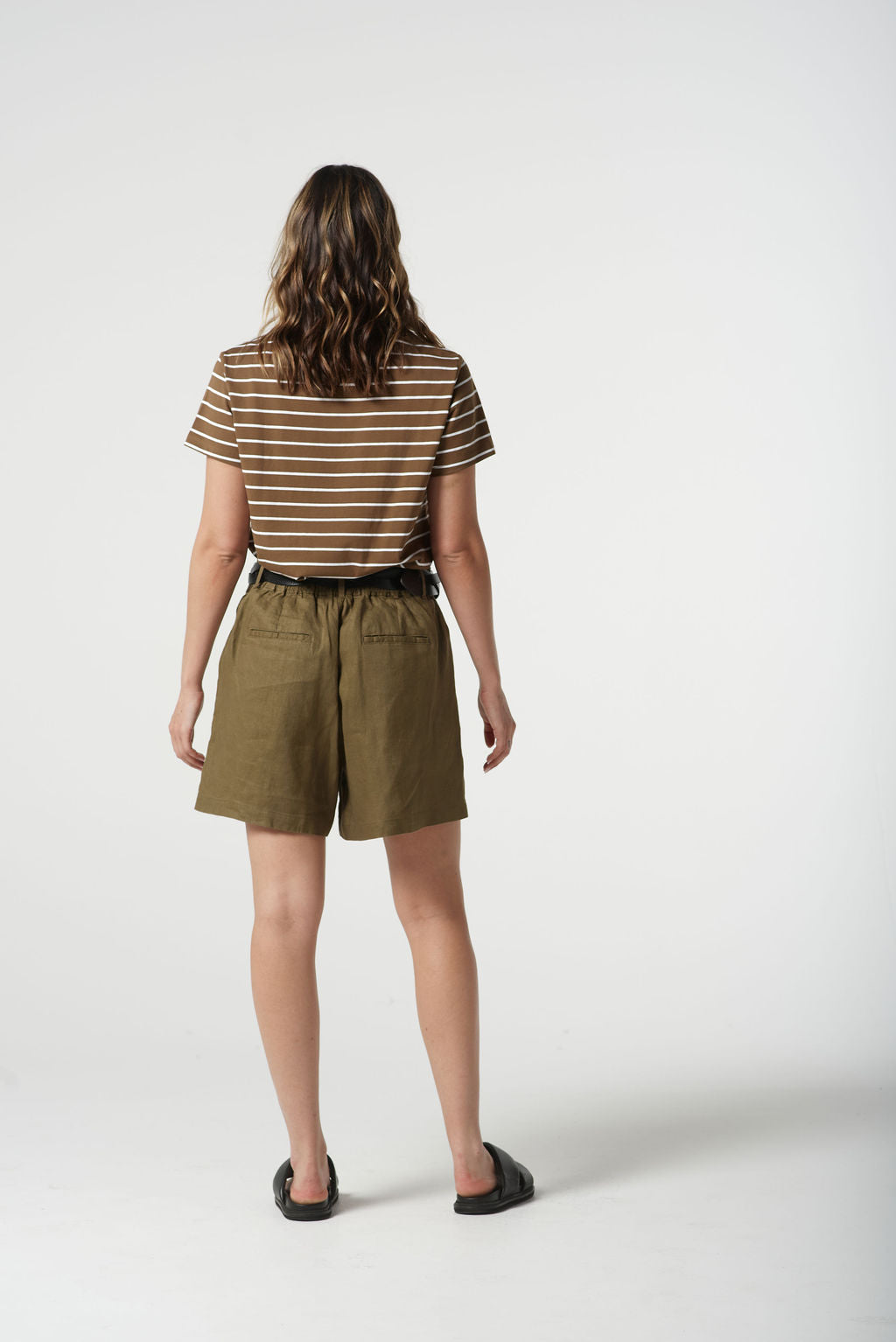 Goondiwindi Cotton - Crew Neck Stripe Tee 3310
