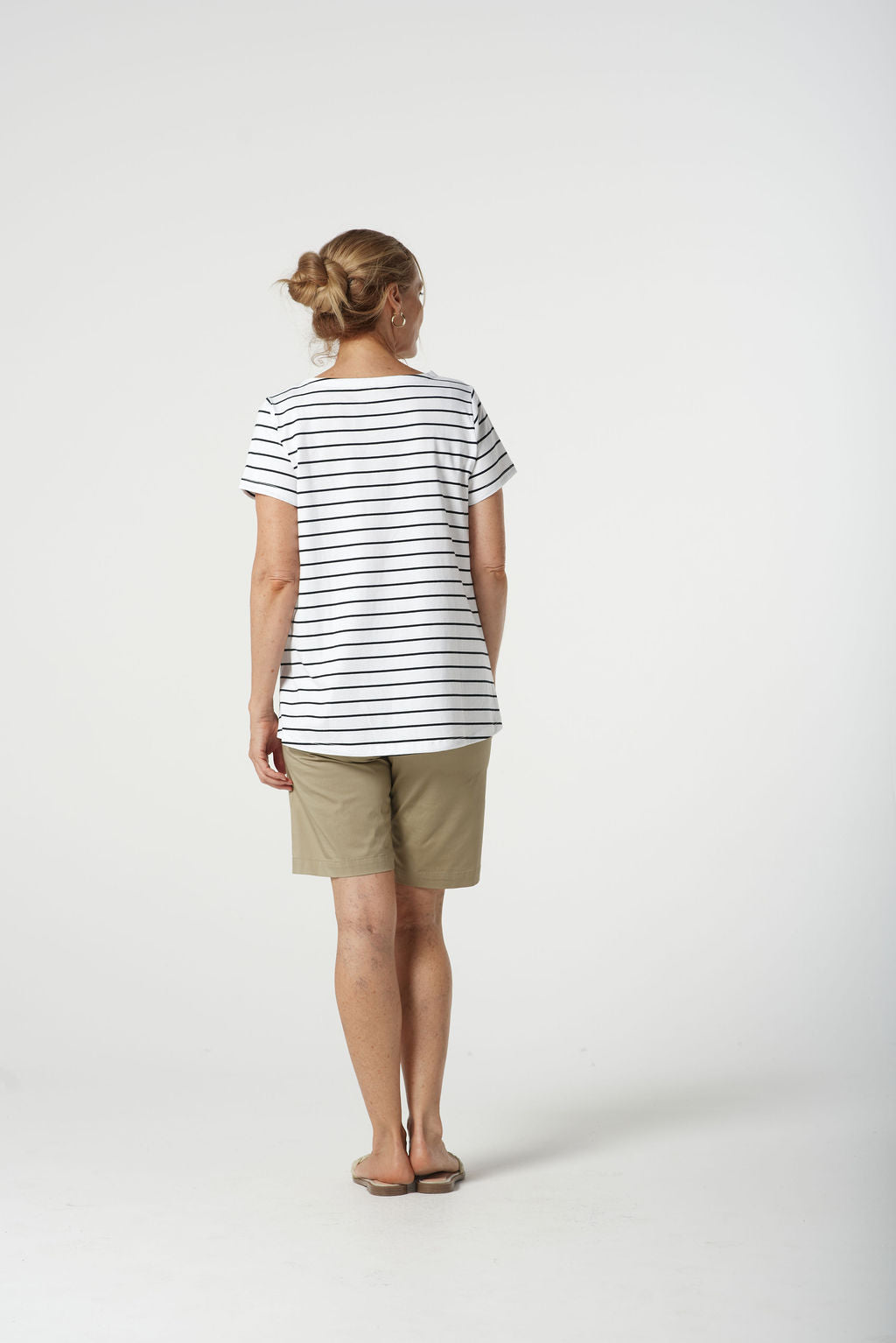 Goondiwindi Cotton - Striped Swing Tee 3311