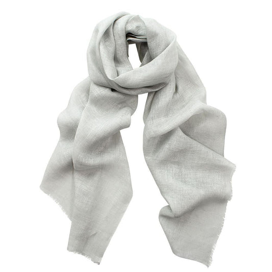 DLUX - Zara Linen Wrap Silver | DL91743