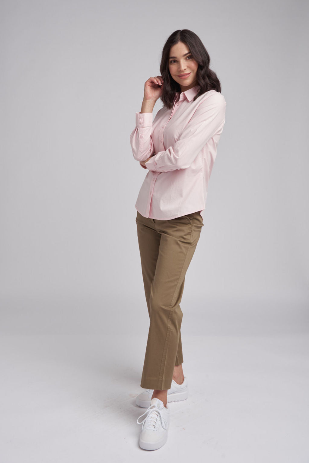 Goondiwindi Cotton - Classic Fit Shirt Pale Pink | G4279