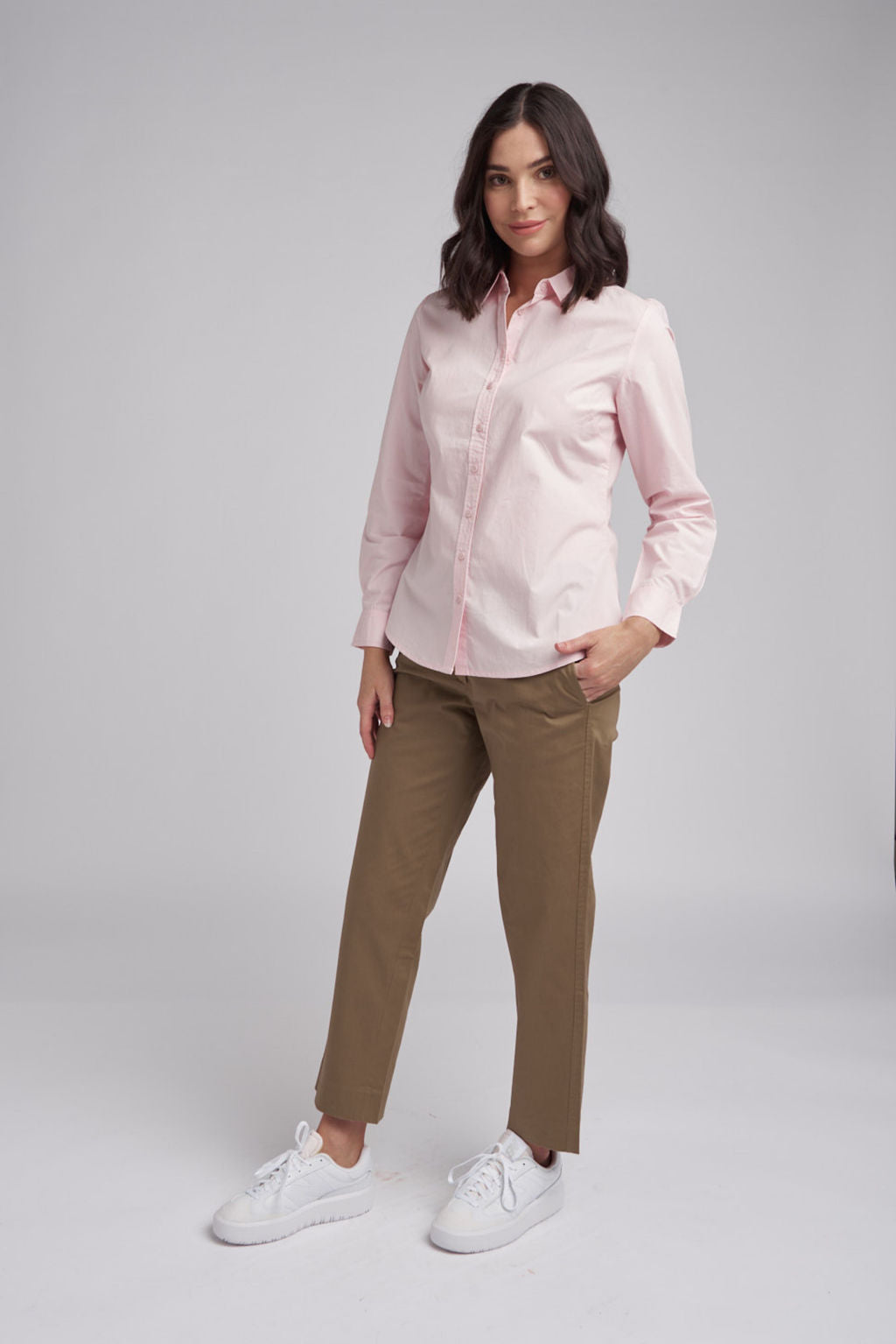 Goondiwindi Cotton - Classic Fit Shirt Pale Pink | G4279