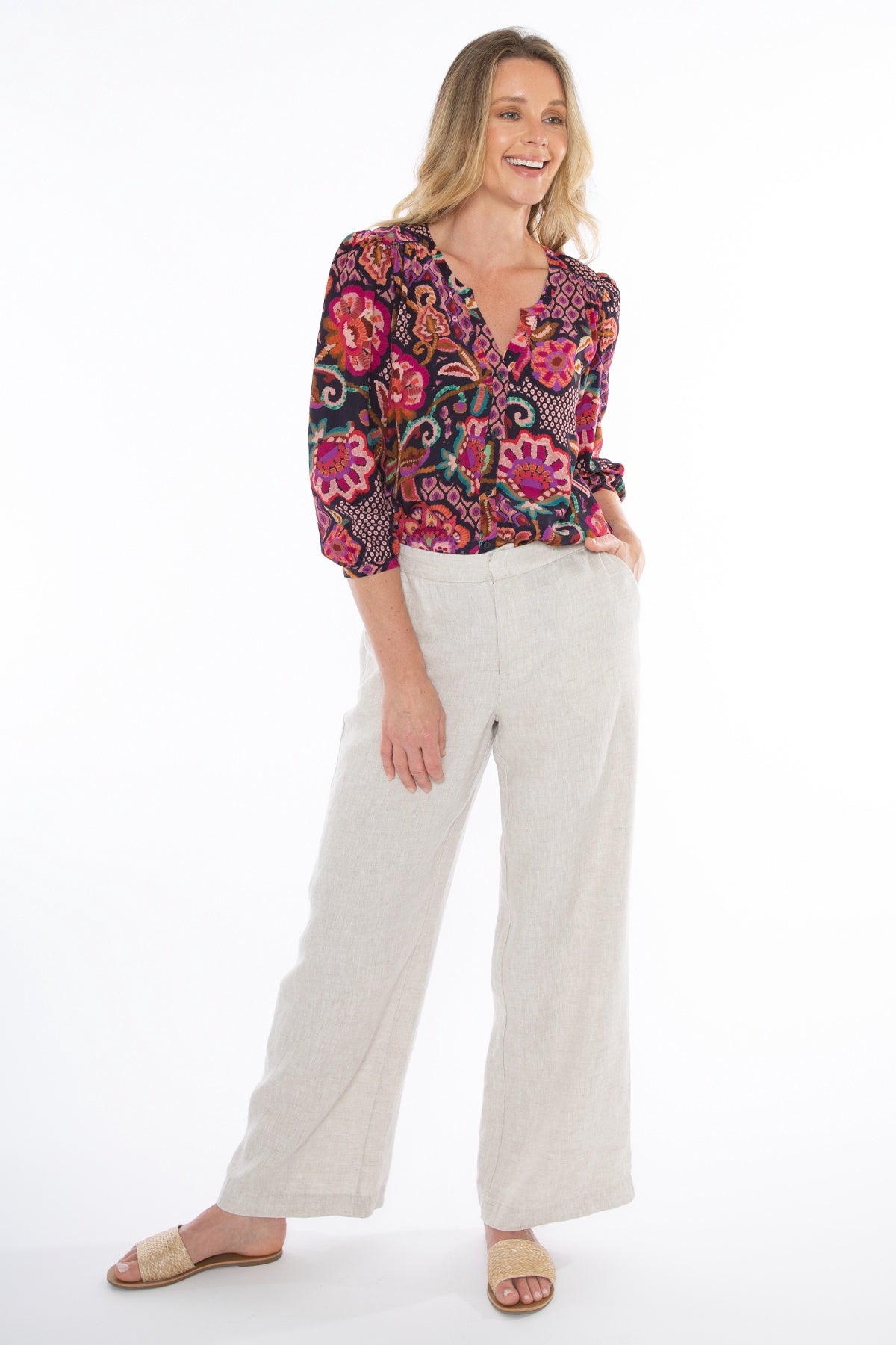 Jump - Vibrant Tapestry Top Multi | J3135A