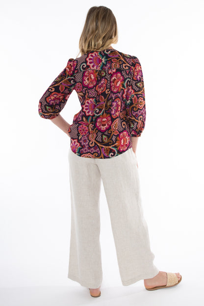 Jump - Vibrant Tapestry Top Multi | J3135A