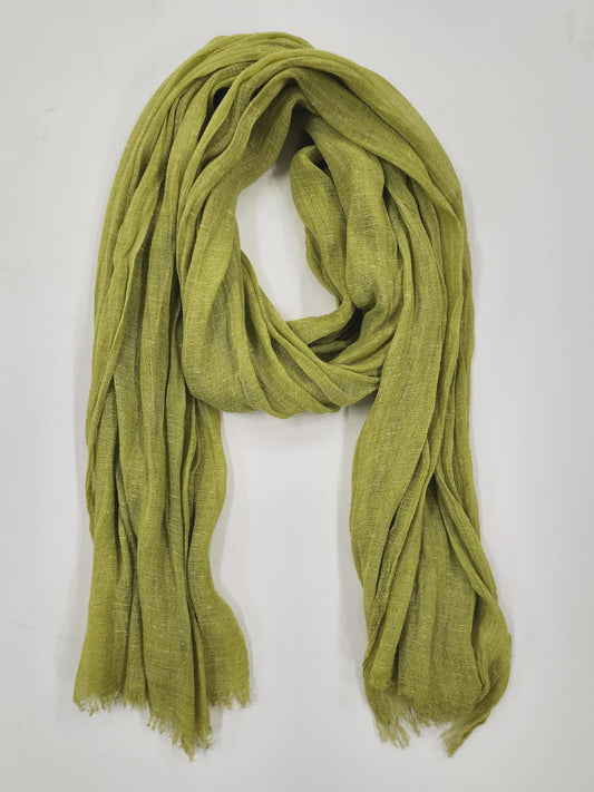 Threadz - Textured Scarf Chartreuse | 45499